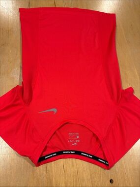 Nike ~ Coral Dri-FIT Short Sleeve Running Top